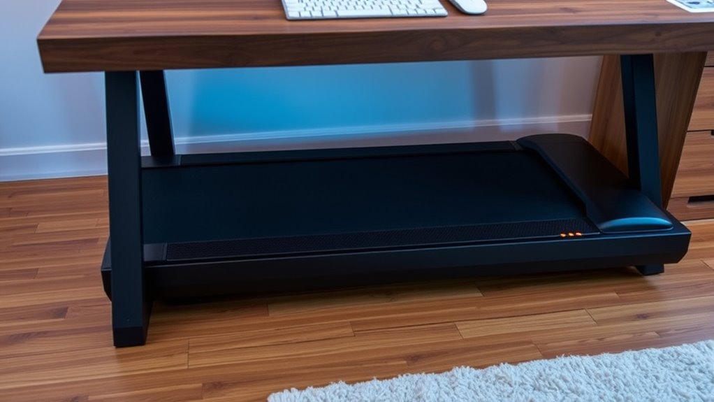 quiet home office treadmills