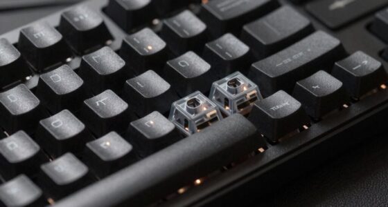quiet top rated keyboard switches