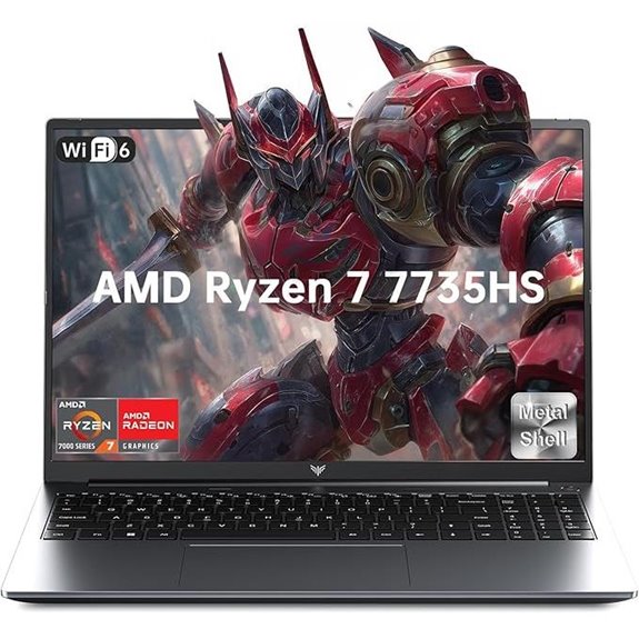 Gaming Laptop with AMD Ryzen 7 16GB RAM 512GB SSD