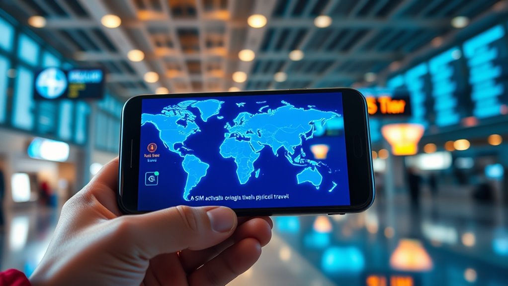 seamless international esim activation