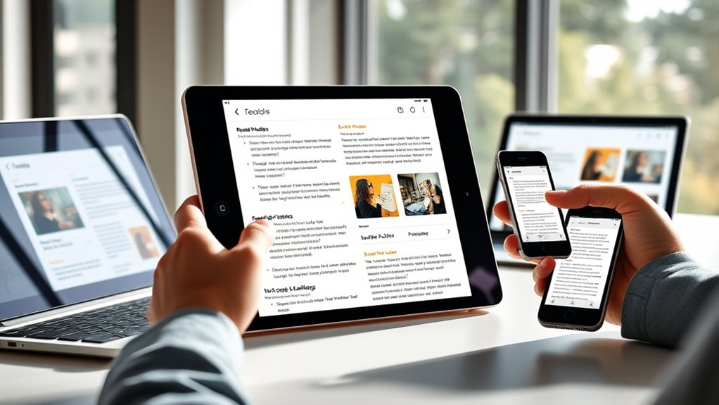 seamless multi device reading