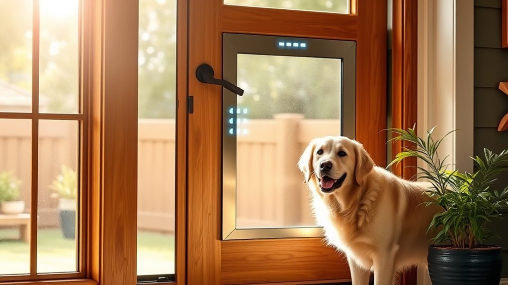 smart microchip dog doors