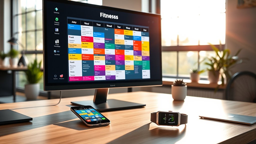 sync calendars for workouts