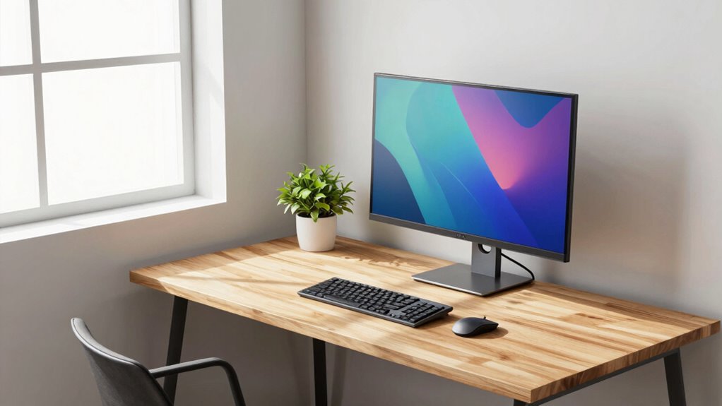 trendy space efficient workstations