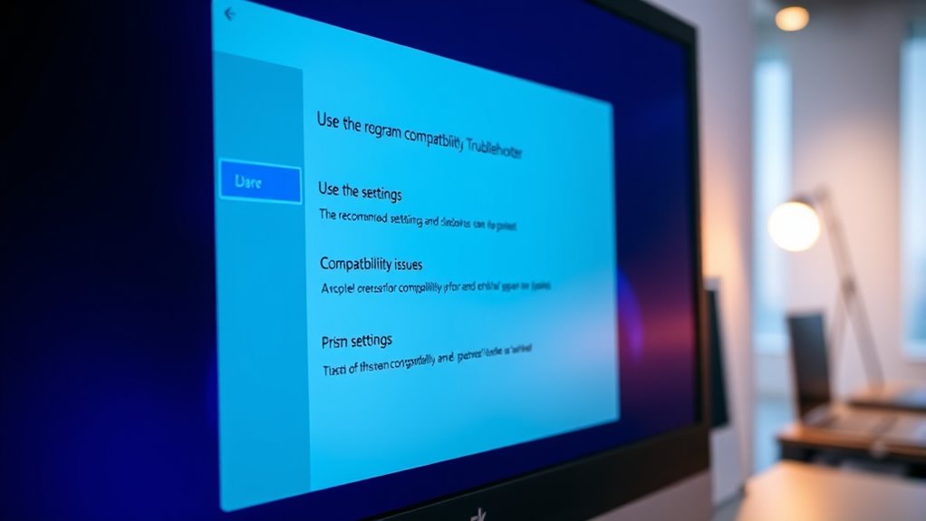 troubleshoot app compatibility effectively