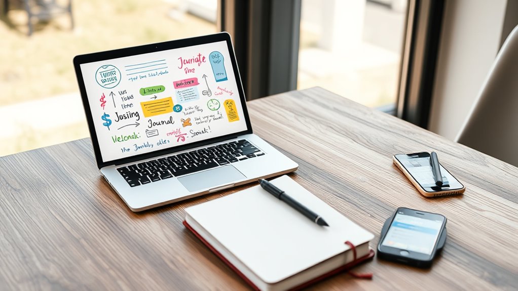 various digital journaling methods