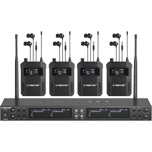 Phenyx Pro Quad-Channel Wireless In-Ear Monitor System