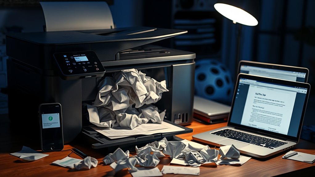 wireless printing challenges at home
