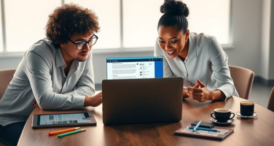 working together on files